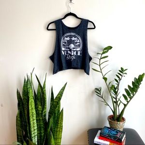 Forever 21 Graphic Muscle Tank - “Venice Beach” - M